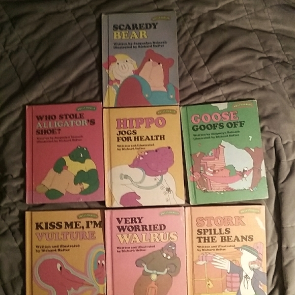 Sweet Pickles Other - 7 Vintage Alphabet Animal Sweet Pickles Books Set